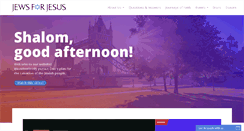 Desktop Screenshot of jewsforjesus.org.uk